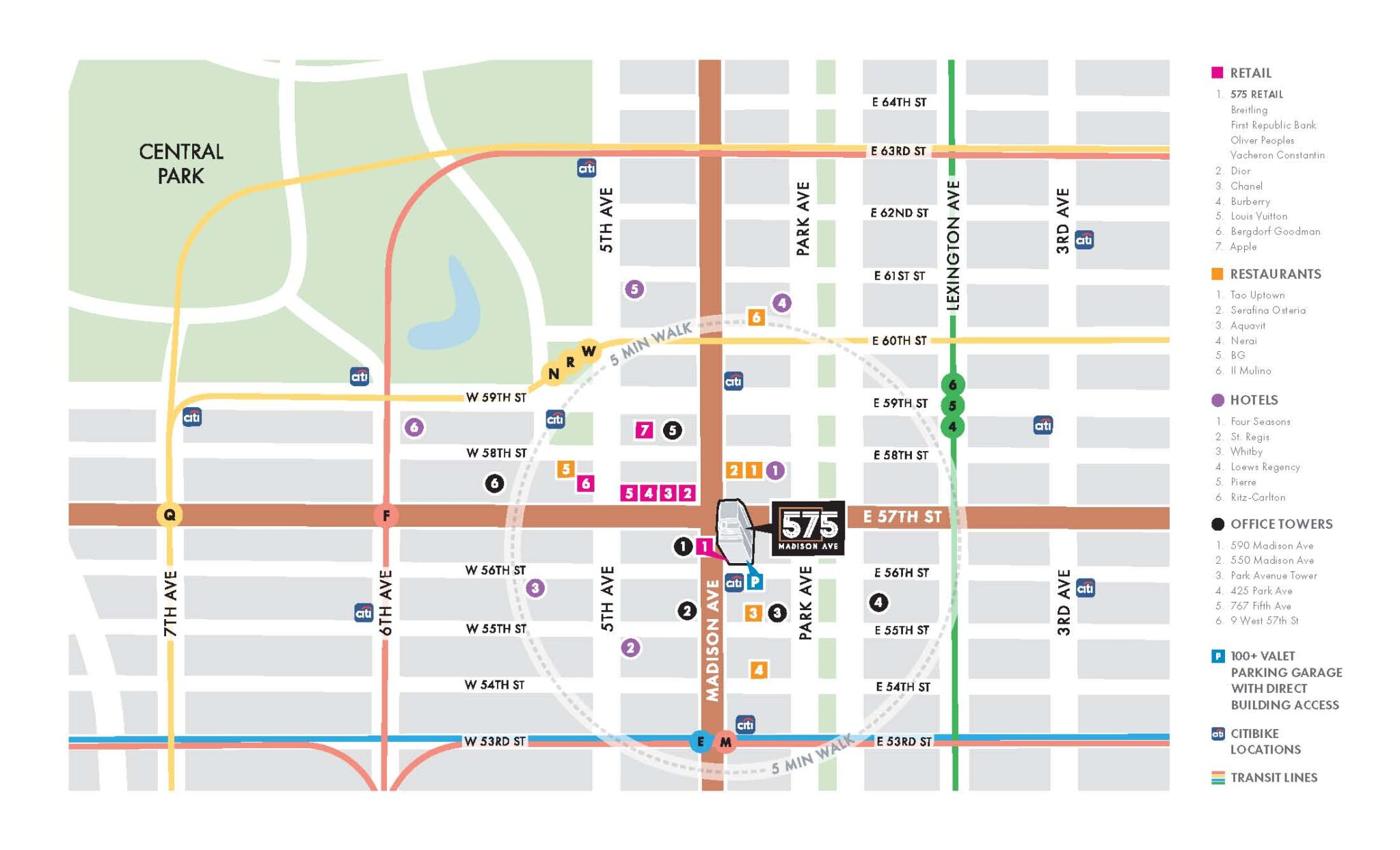 575 Madison Avenue Area Map 2048x1244 